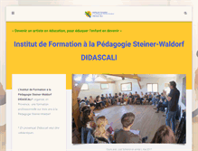 Tablet Screenshot of didascali.org